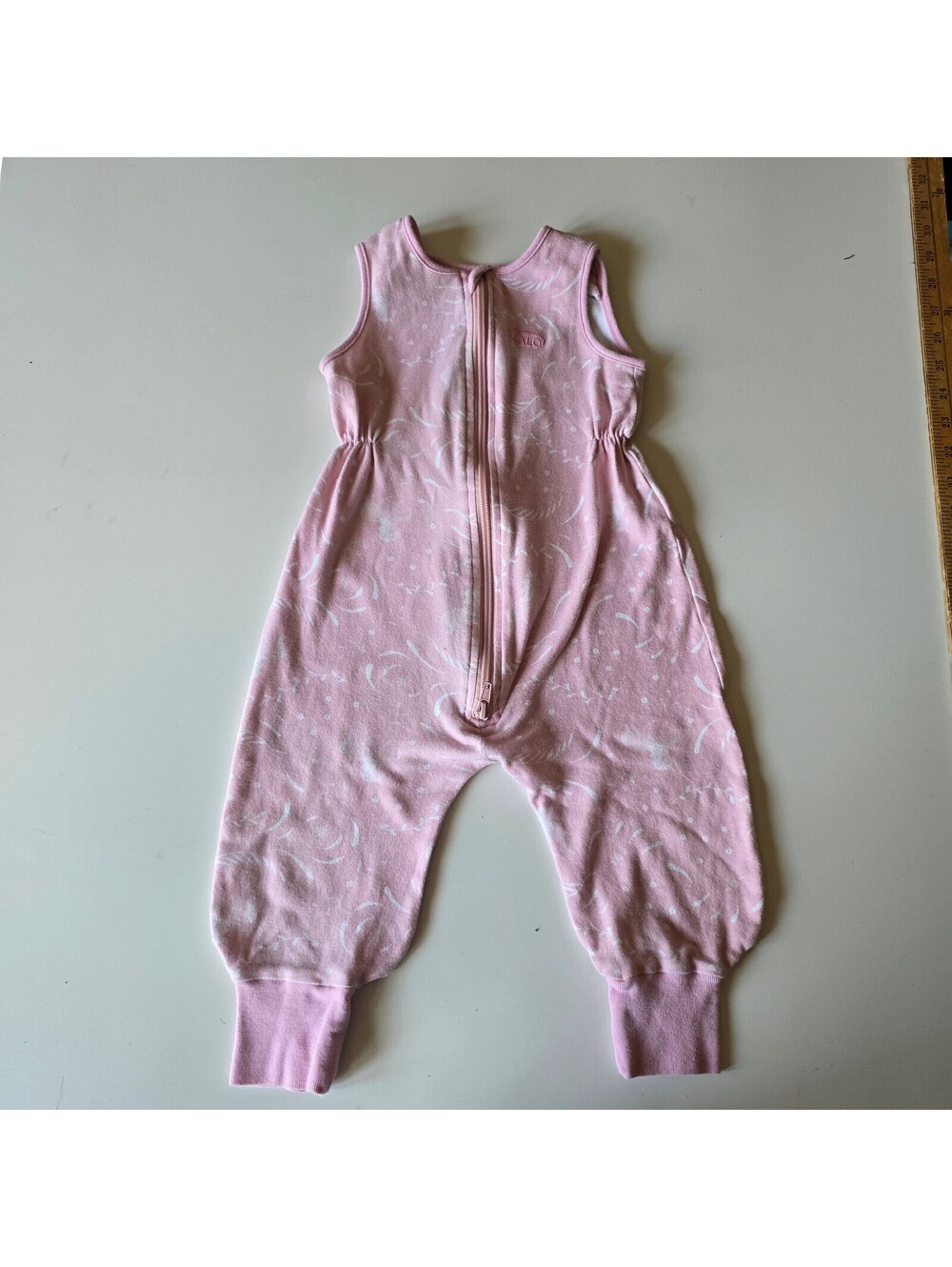 HALO Early Walker SleepSack Wearable Blanket Pink Print Toddler Size 12-24M